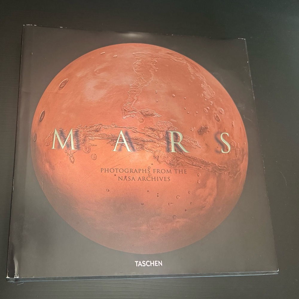 TASCHEN Mars Exploration Book - Black Cover